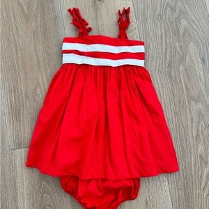 Baby Janie and Jack red dress